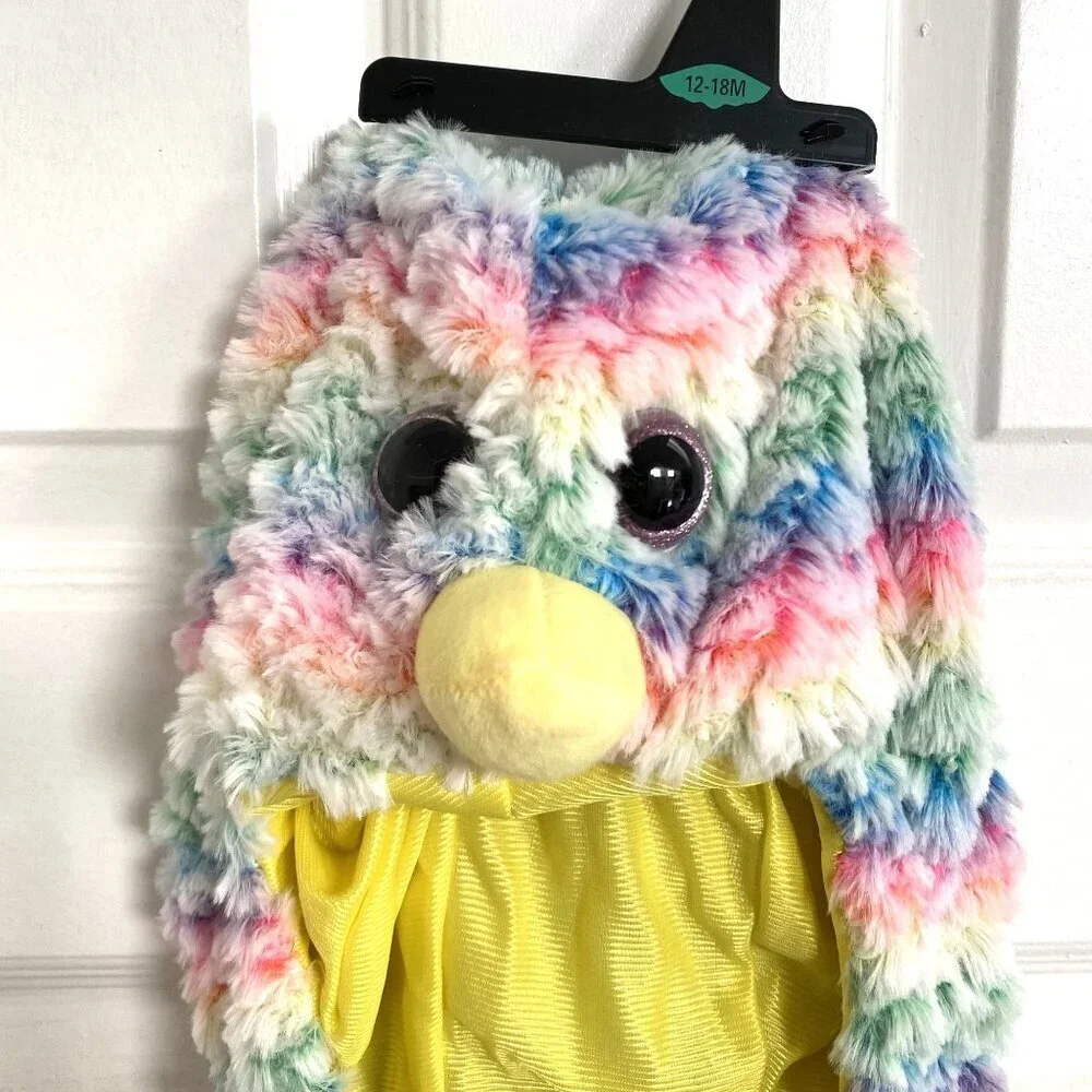 Target Infant Pullover Plush Ostrich Costume Size  12-18 Months Halloween - Picture 4 of 8
